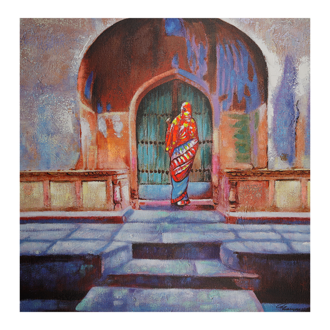 Canvas 'The mosque'