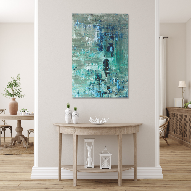 Aluart schilderij 'Blue Ocean'