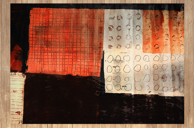 Vloerkleed Mondiart 'Abstracte Vormen'