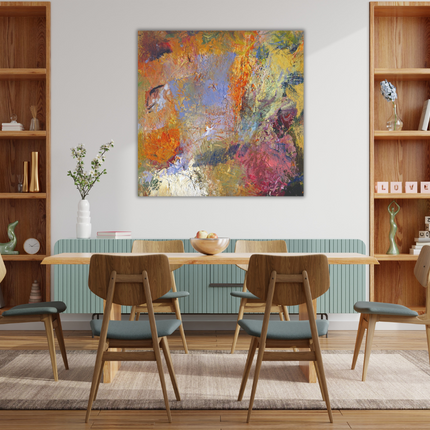 Aluart schilderij 'Mixed Pastel '