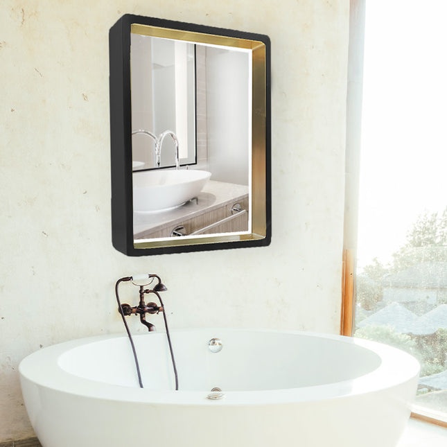 Spiegel Luxury - Zwart/Goud