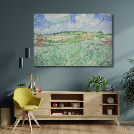 Aluart schilderij 'Korenvelden'