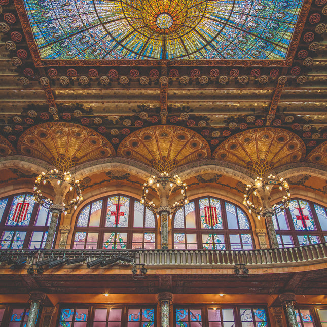 Aluart schilderij 'Palau de la Música Catalana