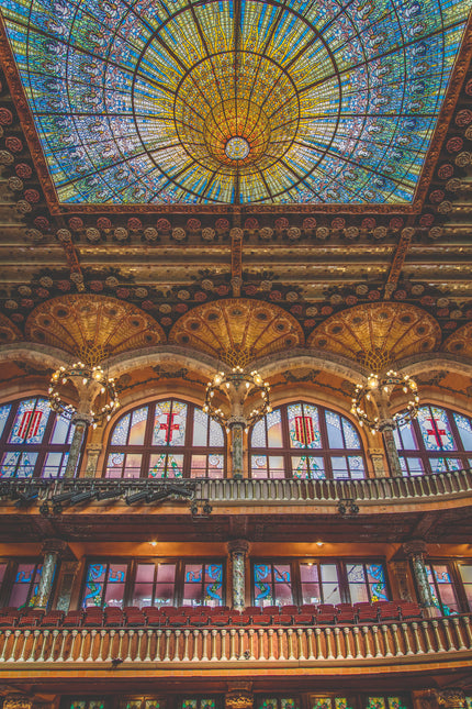 Schilderij 'Palau de la Música Catalana