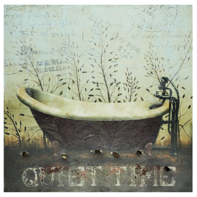 Canvas schilderij 'Calm and quiet'