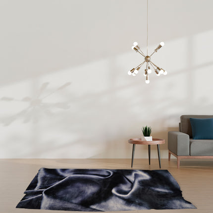 Mondiart vloerkleed 'Blauwe diepte'