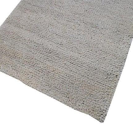 Vloerkleed 'Wollig wit'
