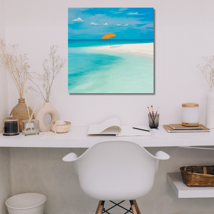 Aluart schilderij 'The beach'