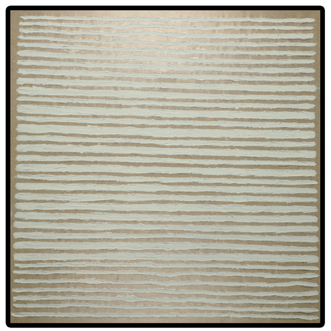 Canvas schilderij 'Naturel lijnen'