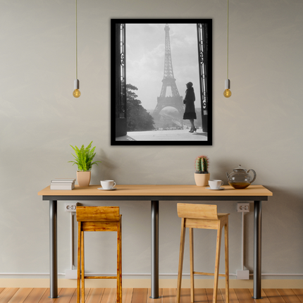 Ingelijste poster 'Eifeltoren'