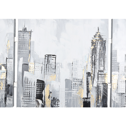 Canvas schilderij 'City Skyline'