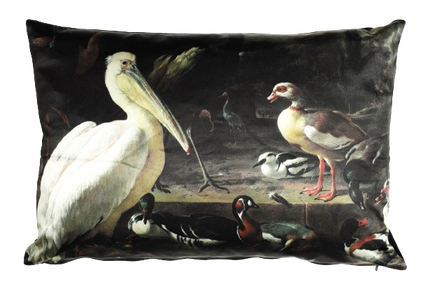 Sierkussen 'Kraanvogels'