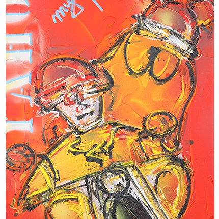 Wine Art 'My Friend'