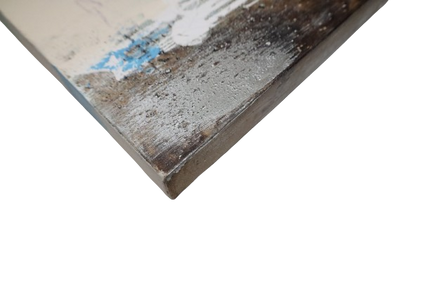 Canvas schilderij 'Koele kleuren'