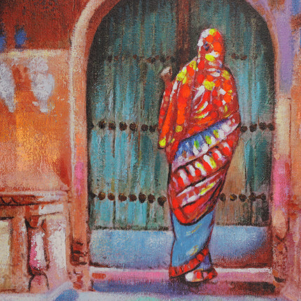 Canvas 'The mosque'