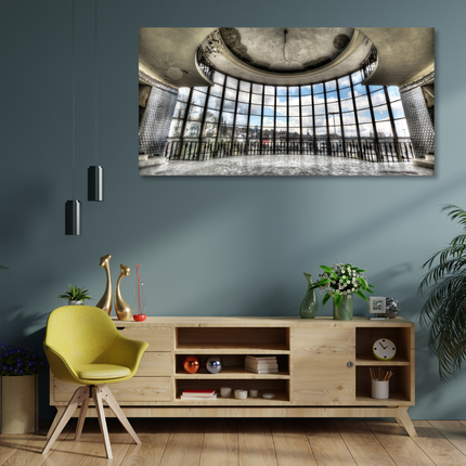 Aluart schilderij 'Piscine Moskee'