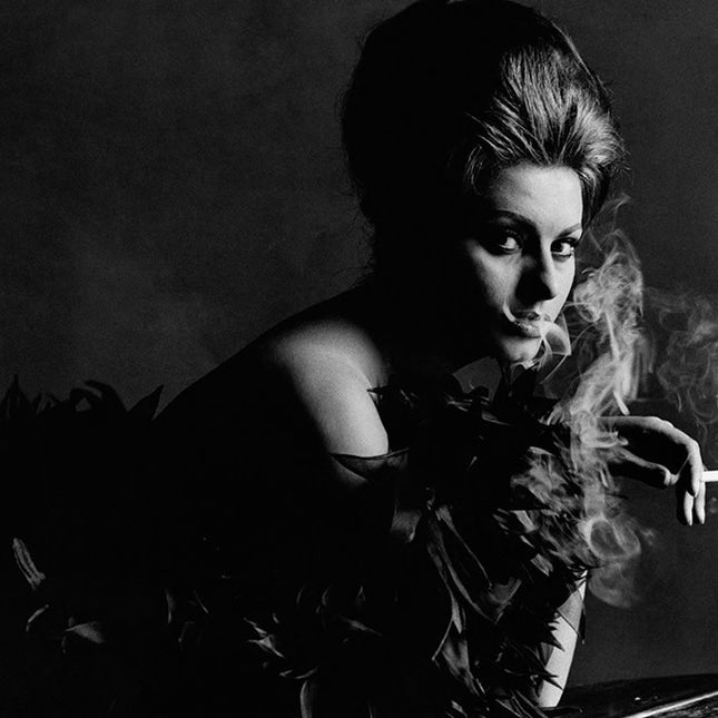 Aluart Schilderij 'Sophia Loren Smoking'
