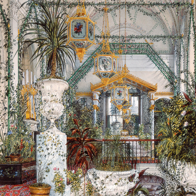 Aluart schilderij 'The Winter Garden'