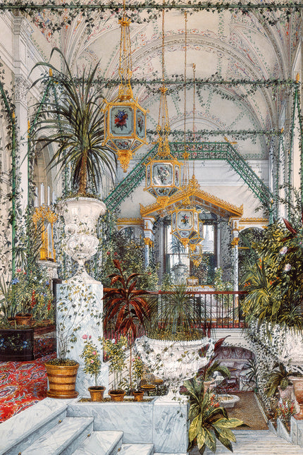 Schilderij 'The Winter Garden'