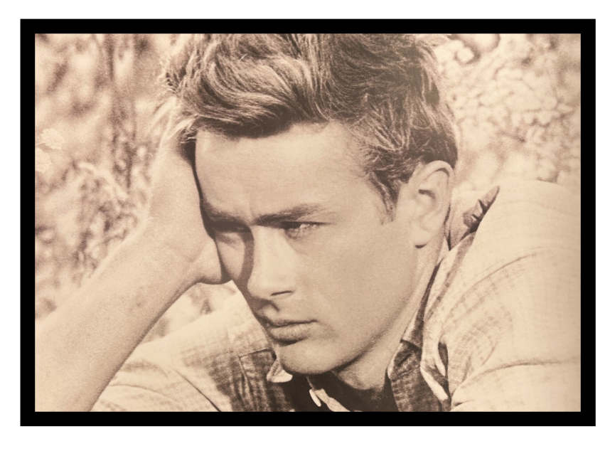 Ingelijst poster 'James Dean'