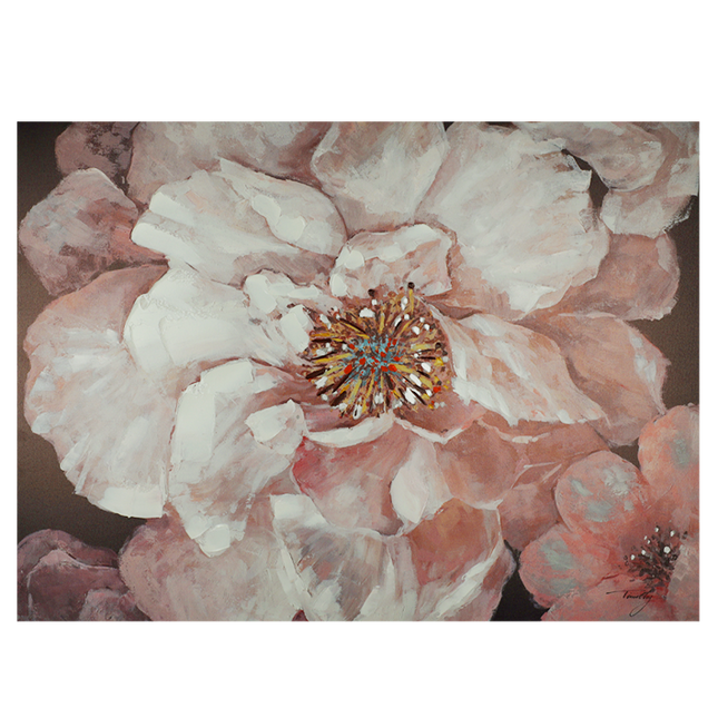 Canvas schilderij 'Bloemen'