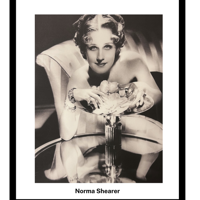 Ingelijste poster 'Norma Shearer'