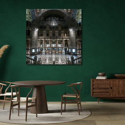 Aluart schilderij 'De Stationshal'