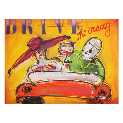 Graffiti art 'Drive me Crazy'