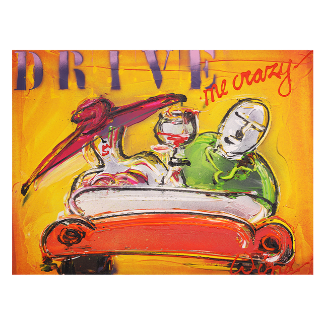 Graffiti art 'Drive me Crazy'