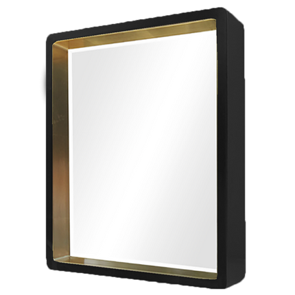 Spiegel Luxury - Zwart/Goud