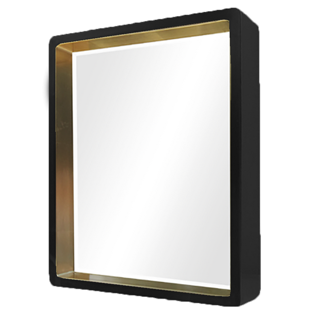 Spiegel Luxury - Zwart/Goud