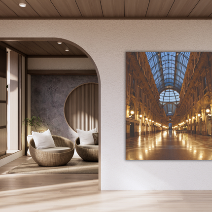 Aluart schilderij 'Galleria Vittorio Emanuele II'