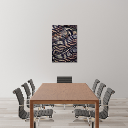 Aluart schilderij 'Kudde Zebra's'