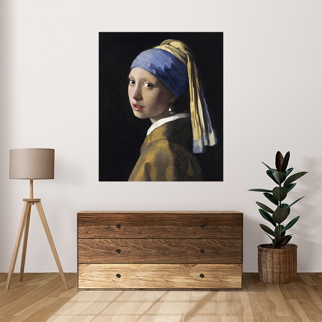 Wandkleed 'Meisje met de Parel'