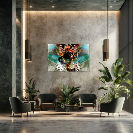 Aluart schilderij 'De kunstige hond'