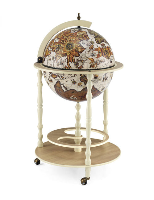 Zoffoli Barglobe drankbar 'Ivory creme'