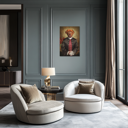 Aluart schilderij 'Royal Dog de Bordeaux'