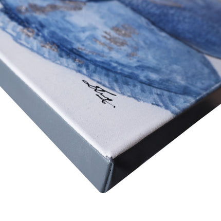 Canvas drieluik schilderij Mondiart 'Oceaan dieren'
