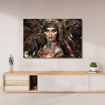 Aluart schilderij 'Colours of Native'