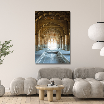 Aluart schilderij 'Rode Fort in Delhi, India'