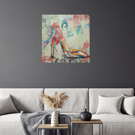 Canvas schilderij 'Pump'