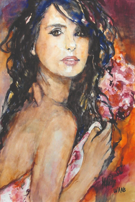 Schilderij 'The summer woman'