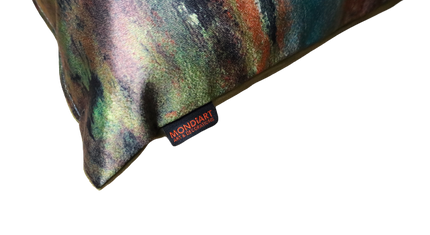 Sierkussen 'Abstract kleurenpallet'