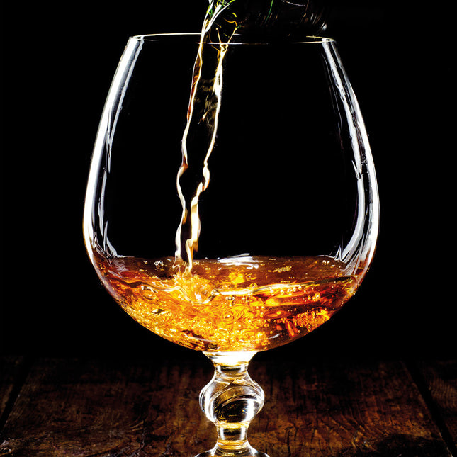 Aluart schilderij 'Glas Cognac'