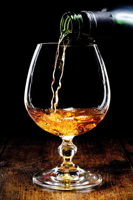 Schilderij 'Glas Cognac'