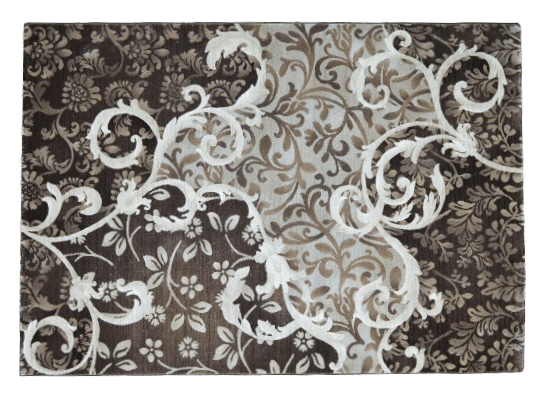 Vloerkleed 'Bloemenpatroon'