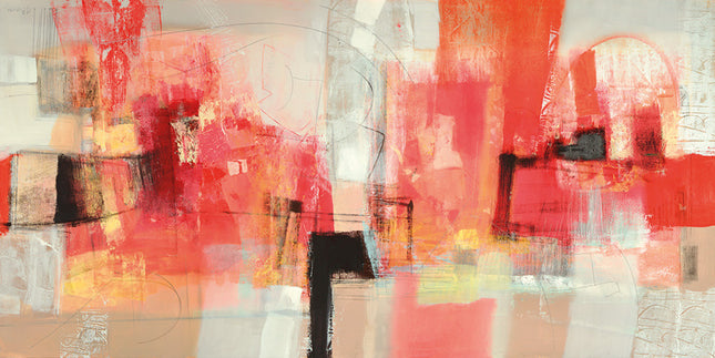 Aluart schilderij 'Abstract Youth'