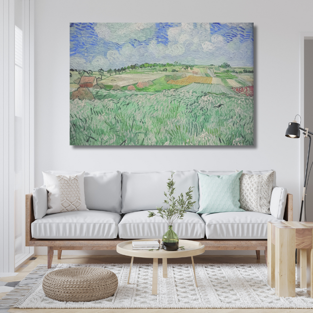 Aluart schilderij 'Korenvelden'