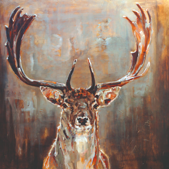Aluart schilderij 'Hert Angelique Weijers'