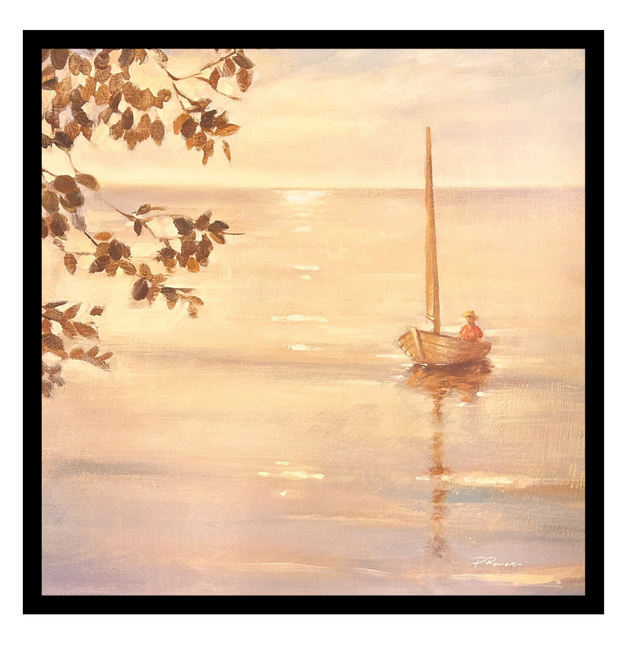 Ingelijste poster 'Shore Winds'